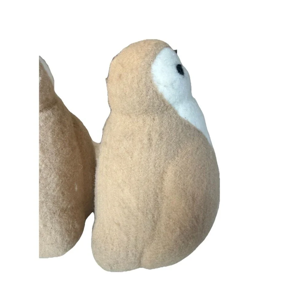 Lot Of 3 West Elm Penguin felt object Large 10” Tall